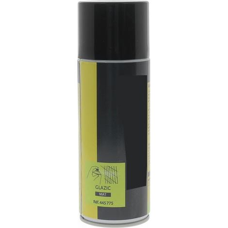Aérosol galva Glazic P-Pro mat - 520ml brut - 400ml net