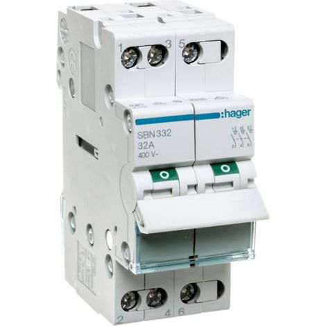 Interruptor seccionador modular 32A 3P SBN332