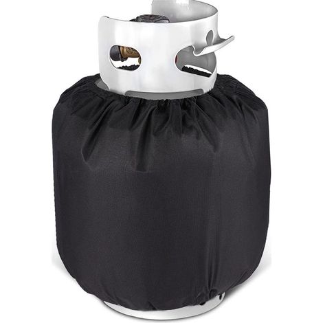 Housse De Réservoir De Propane,Housse De Protection pour Bouteille De Gaz De 20 LB,Housse de Protection pour Bouteille de gaz,Réservoir De Gaz 600D Oxford Anti-UV Imperméable(42x35cm) (1/5)