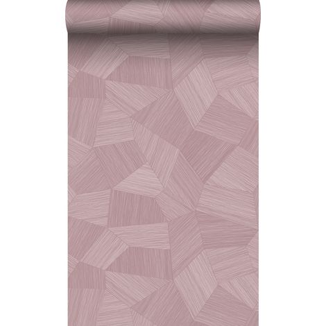 papier peint graphique 3D lilas violet - Origin Wallcoverings (1/5)