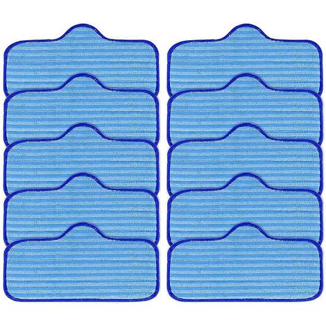 10 Premium-Mikrofasertücher für Dupray Neat Dampfreiniger – Blau