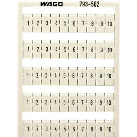 WAGO 793-502 Système de marquage blanc 1 pc(s) D29294 (1/2)