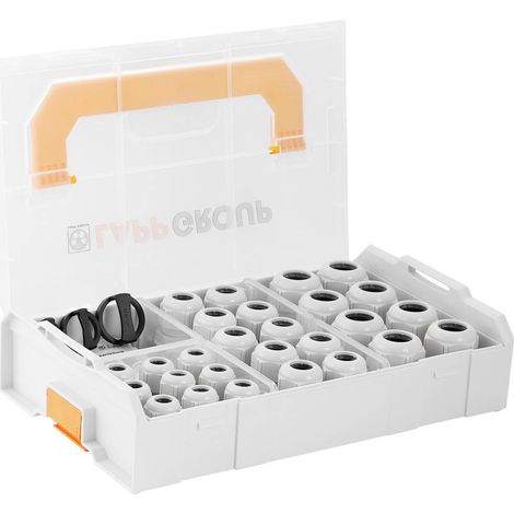 LAPP 53110041 Assortimento di pressacavi Poliammide Grigio-Argento (RAL 7001) 1 KIT (1/3)