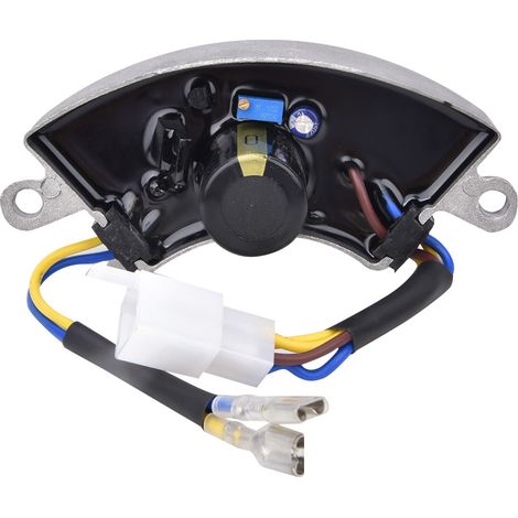 Régulateur de tension monophasé AVR 2 kW pour générateur essence, avec boîtier en aluminium (1/5)