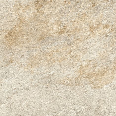 Carrelage effet Pierre Quartzite Gris Beige 80x80x2 cm Salvero - Sol extérieur (vendu par carton de 0,64 m²) - RO'MA CARRELAGE