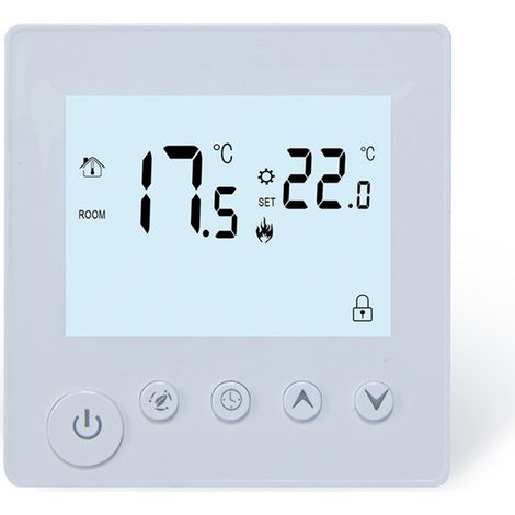 Thermostat numérique pour chauffage au sol 25A avec minuterie - Modèle K1H16A (1/5)