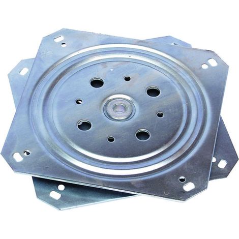 Cyclingcolors – Plateau pivotant 155 x 155 mm – Capacité 150 kg – Roulement à billes – Support TV et Hi-Fi – Construction métal durable (1/3)