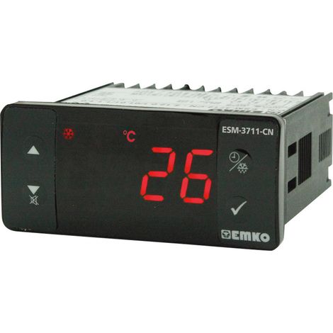 Emko ESM-3711-CN.5.12.0.1/00.00/1.1 2-Punkt-Regler Temperaturregler PTC -50 bis 130 °C Relais 16 A (