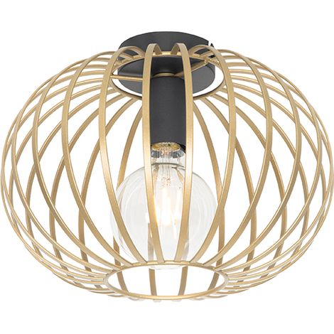 Design-Deckenleuchte Gold 30 cm - Johanna (1/4)