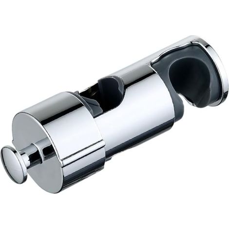 Supporto doccia regolabile in altezza senza foratura con gancio, installazione pugno e la regolazione in altezza per canne da 18 a 25 mm, soluzione rappresenta (1/5)