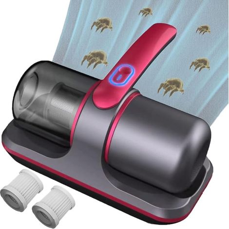 Aspirateur de lit, Éliminateur puissant de bactéries à haute fréquence pour la maison, Aspirateur portatif pour Matelas profond (1/4)