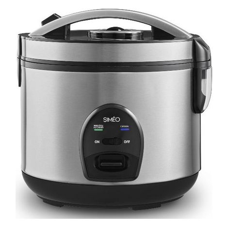 cuociriso 3l 500w inox/nero - CRM230 - Simeo