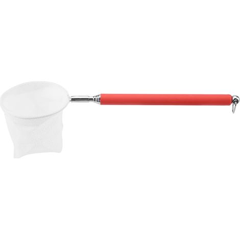 Épuisette Réglable 3D pour Aquarium - Filet de Pêche à Écrevisses et Poissons - Entrée Ronde Rouge (1/5)