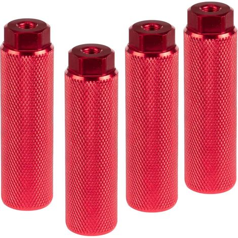 Lot de 2 Chevilles pour vélo, Alliage d'aluminium, Anti-glissement, 10 mm, Pour et VTT (1/4)
