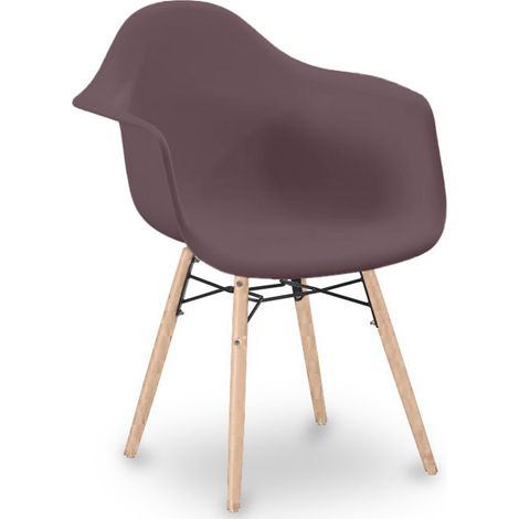 Sedia da Pranzo Design Scandinavo - Gambe in Legno - Nordika Talpa (1/4)