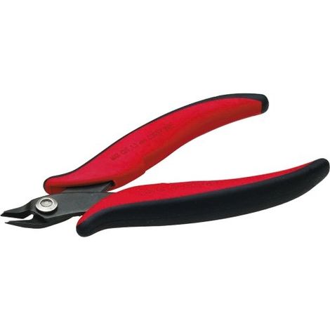 Cimco 101040 Alicate de corte diagonal 132 mm negro rojo