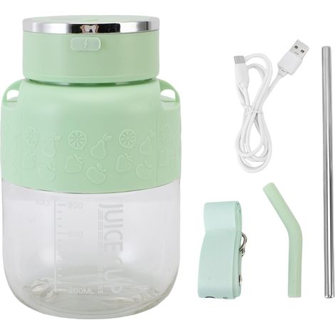 Portable citrus juicer, large capacity & multifunctional (GREEN) (1/5)