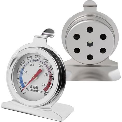 Filiyano-Thermomètre de four pour barbecue, fumoir et gril 50-300 °C / 100-600 °F (1/5)