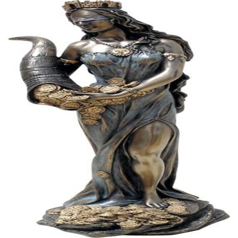 Signes Grimalt Figurines en bronze Fortune Goddess Grey Bronze 10x10x29cm 1349