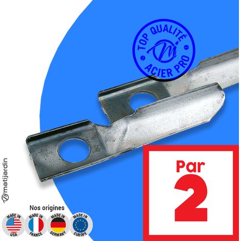 Lame tondeuse pour Stiga tornado 1111-9021-01 coupe 12,7 cm (1/2)