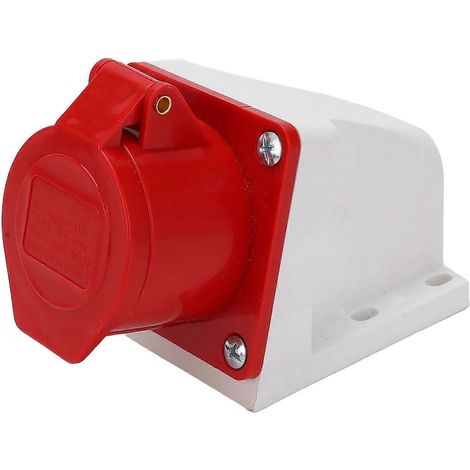380415V 4-poliger 16A 3-Phasen-Industriestromanschluss, wasserdichte Industriesteckdose (3P+E)