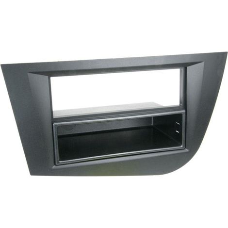 Support Autoradio Noir compatible avec Seat Leon 05-12