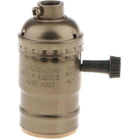 Douille E27 rétro vintage antique pour ampoule Edison - Décoration (1/4)