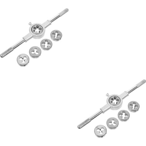Set De Taps Et Dies Pour Filetage Coarse Et Fin Outils De R (1/5)