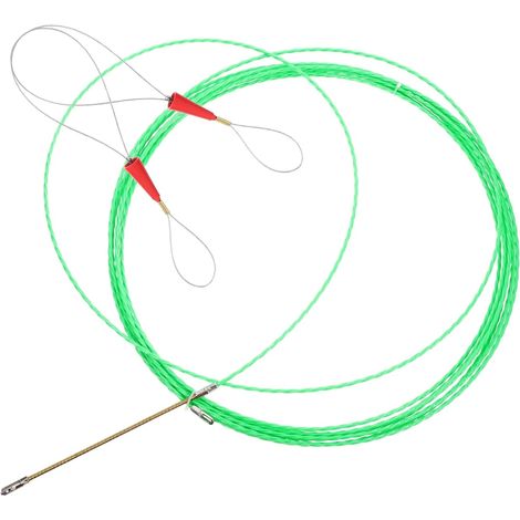 Tire-fils Électrique en Plastique et Acier, Passe-câble Souple, 1 Set, pour Câbles Réseau et Câblage, Usage Maison et Chantier (1/5)