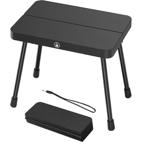 Chaise pliante légère - En d'aluminium - Petit banc - Chaise (1/5)
