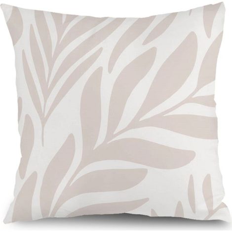 Housse de coussin jardin floral, décoration canapé élégant,40×40cm (1/5)