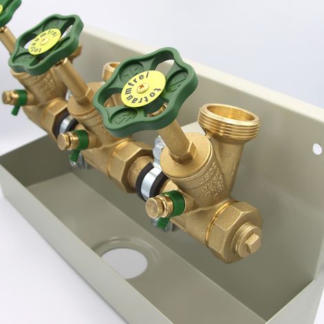 ATV-Station Wasserverteiler oberes Anschlussgewinde 1 1/2, G 1" 3fach