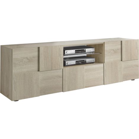 Meuble TV BRAMON chêne (1/5)