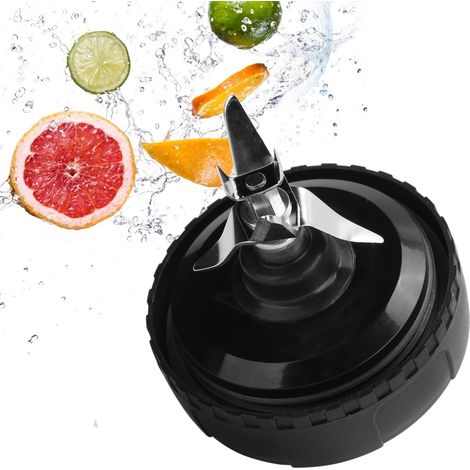 Cuchilla extractora de repuesto con 6 cuchillas para batidoras de pie (473 ml), accesorio compatible con varios modelos Ninja, ABS + acero inoxidable, unidad (1/5)