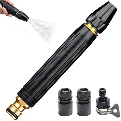 High Pressure Washer for Cars and Garden, Heavy Duty Adjustable Water Nozzle Jet Sweeper, Garden Sprayer, High Pressure Spray Gun for Car Washing (1/5)