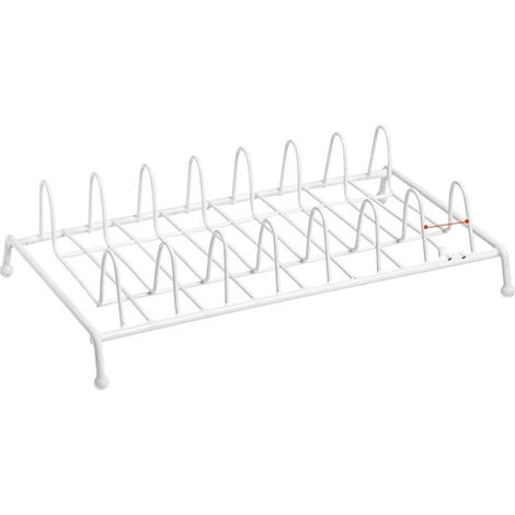 Égouttoir à vaisselle, supports d'assiettes, organisateur, égouttoir en métal, rangement de cuisine, teinture pour armoire. (1/5)