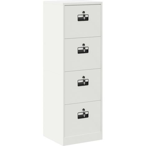 Maison Exclusive - Mueble archivador 45,5 x 42 x 139 cm Acero Lam