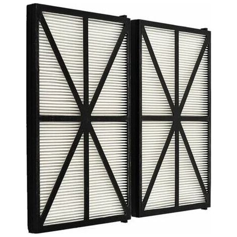 Lot de 2 Panneaux Filtres pour Robot Tiger Shark - RCX70101PAK2 - Noir..DEBUNS