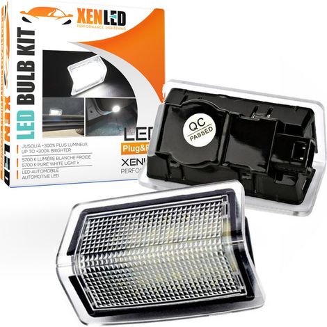 Pack 2 modules d'éclairage de portes LED MERCEDES Classe A, Classe B, Classe C, Classe E, Classe M (1/5)