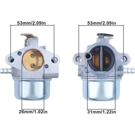 Kit Carburateur Pour Moteur Kohler 12,5 HP Compatible Tracteur Pelouse STX30 STX38 STX46 Pièce Rechange PC2232