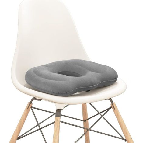 Coussin Gonflable Anneau - Support Orthopédique pour Siège - Usage Bureau Maison Voiture - Pour Douleurs Coccyx Sciatalgie Ulcères de Decubitus - 1 Pièce
