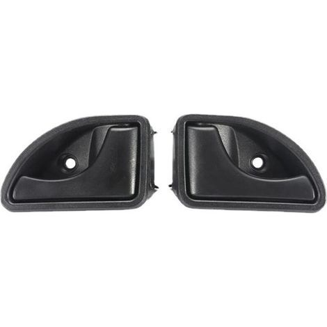 2 x poignée portière avant gauche ET droite TWINGO/KANGOO, (noir), (1/4)