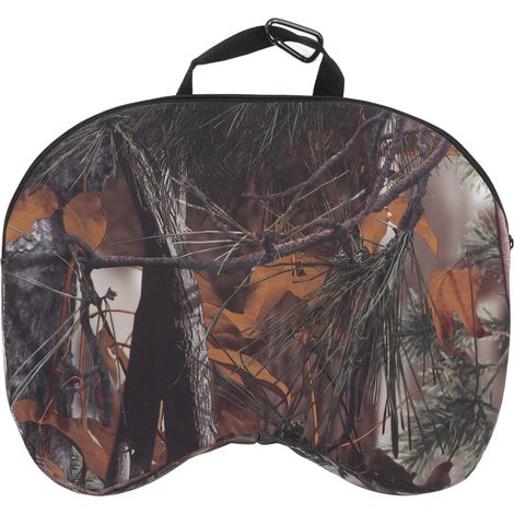 Coussin de siège de chasse camping portable avec poignée, mousse rembourrée imperméable, assise pour pique-nique extérieur Feuille (1/5)