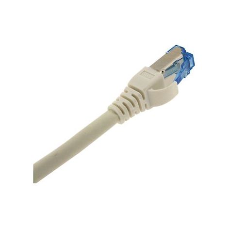 cordon de brassage - rj45 - cat6a - s/ftp - lsoh - 2 mètres - blanc - gigamédia cat6as2mwh