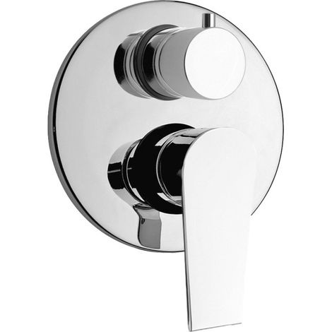MONOCOMANDO DOCCIA INCASSO CON DEVIATORE LOGOS - Cromo (1/3)