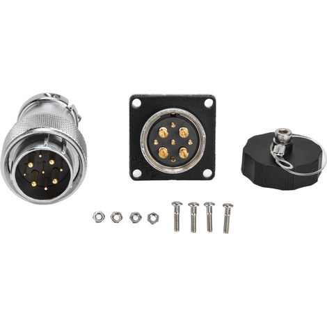Connecteur aviation AC 500 V, alimentation stable, haute résistance, étanche, adaptateur de prise et de fiche (1/5)