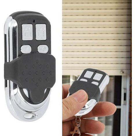 Télécommande Porte De Garage - 3 V - Fréquence 868 Mhz - Portée 100 M - Compatible Systèmes Alarme - 2 Pièces (1/4)