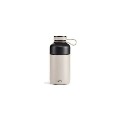 Botella Térmica de 0.3 L Gris - Bottle To Go - Lekue