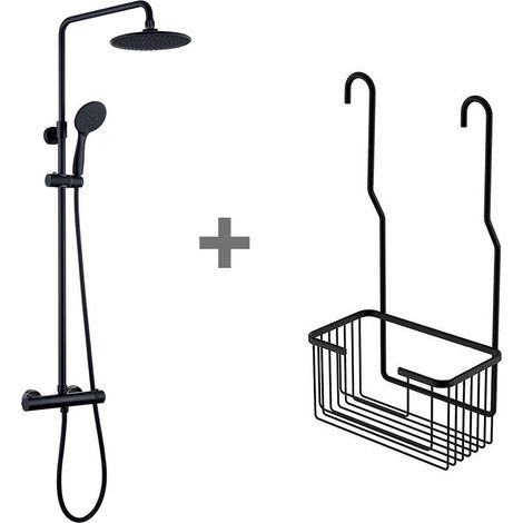 LLAVISAN 830074 Pack Columna Termostática Redonda + Portagel Solano - ref: 830074