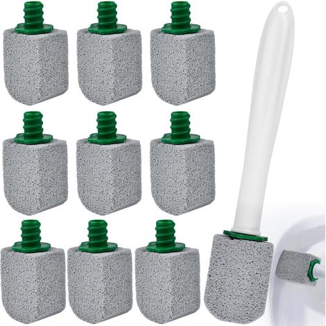 pierres ponces pour le nettoyage – Brosse WC en pierre ponce avec manche Convient pour cuisine salle de bain piscine 10 (1/5)